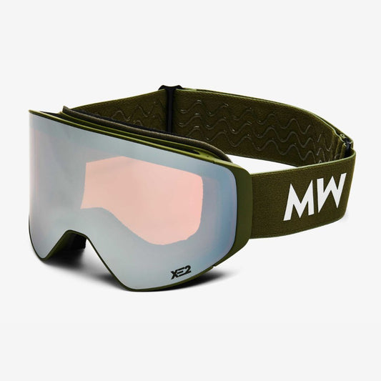 CLEAR XE2 - Army Silver Mirrored
