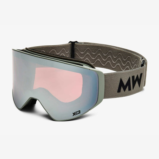 CLEAR XE2 - Light Grey Silver Mirrored