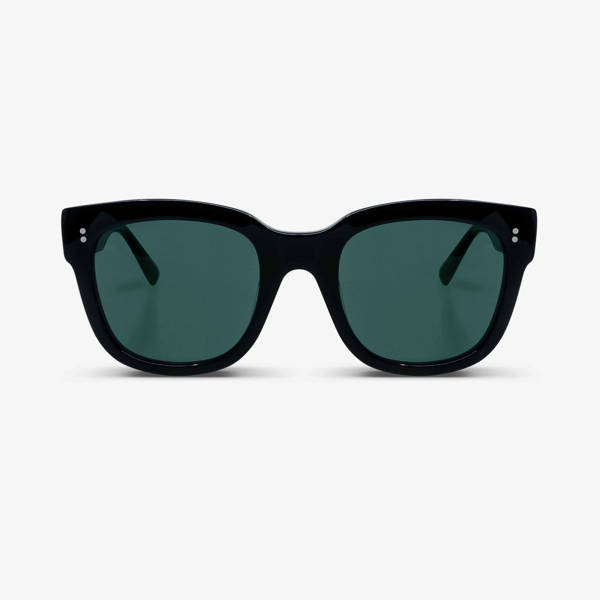 Oversized acetate sunglasses black  | MessyWeekend